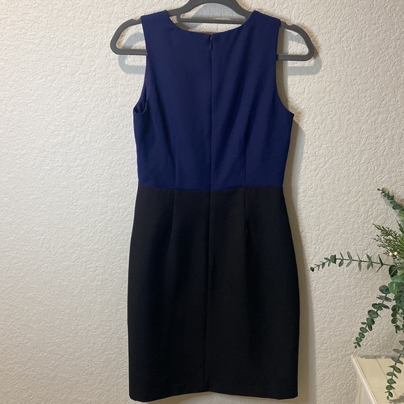SAM Edelman Colorblock, Front & Back Zipper Sheath Dress - Picture 10 of 14